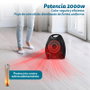 Grunkel WB-2000 Calefactor Eléctrico 2000W Negro